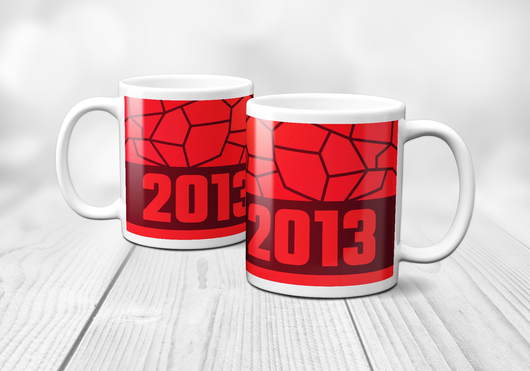 2013 Year Mug (11oz, Maroon)