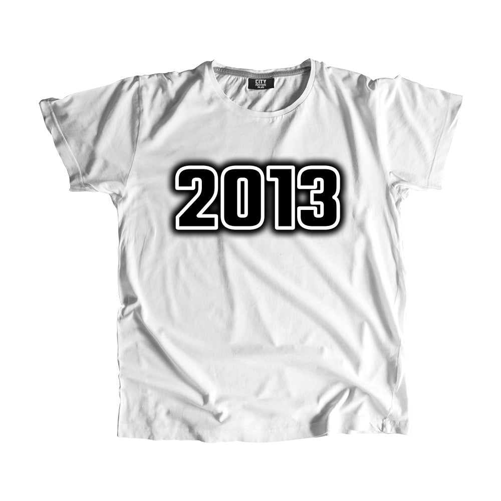 2013 Vintage Heritage Year Men Unisex T-Shirt (White)