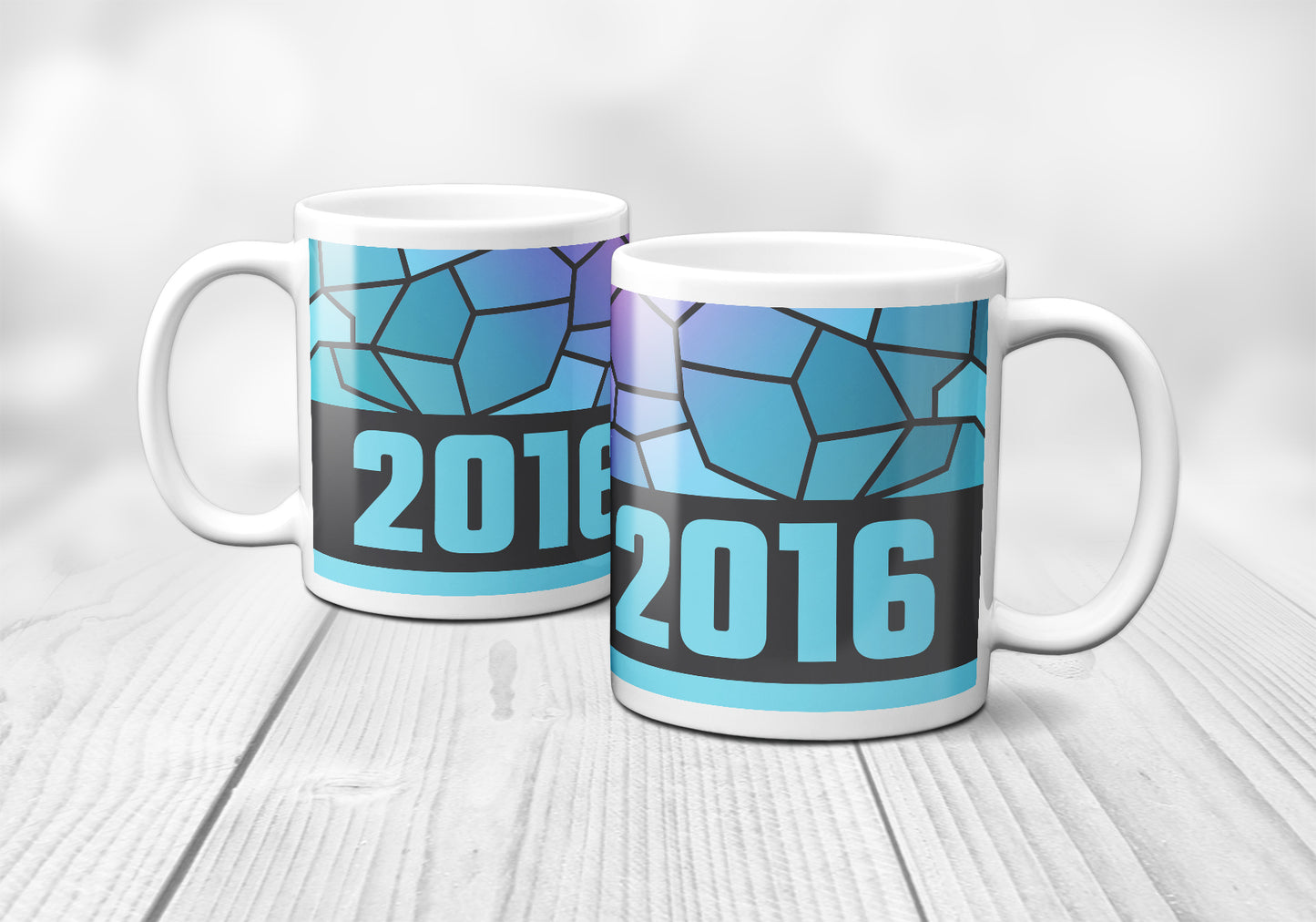 2016 Year Mug (11oz, Charcoal Grey)