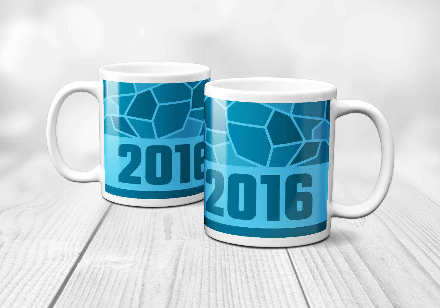 2016 Year Mug (11oz, Sky Blue)