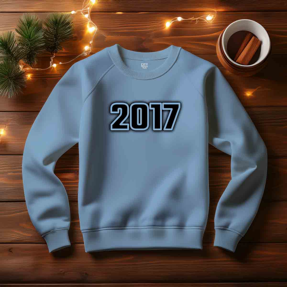 2017 Men Unisex Sweatshirt | Vintage Birth Year Gift Sweatshirt