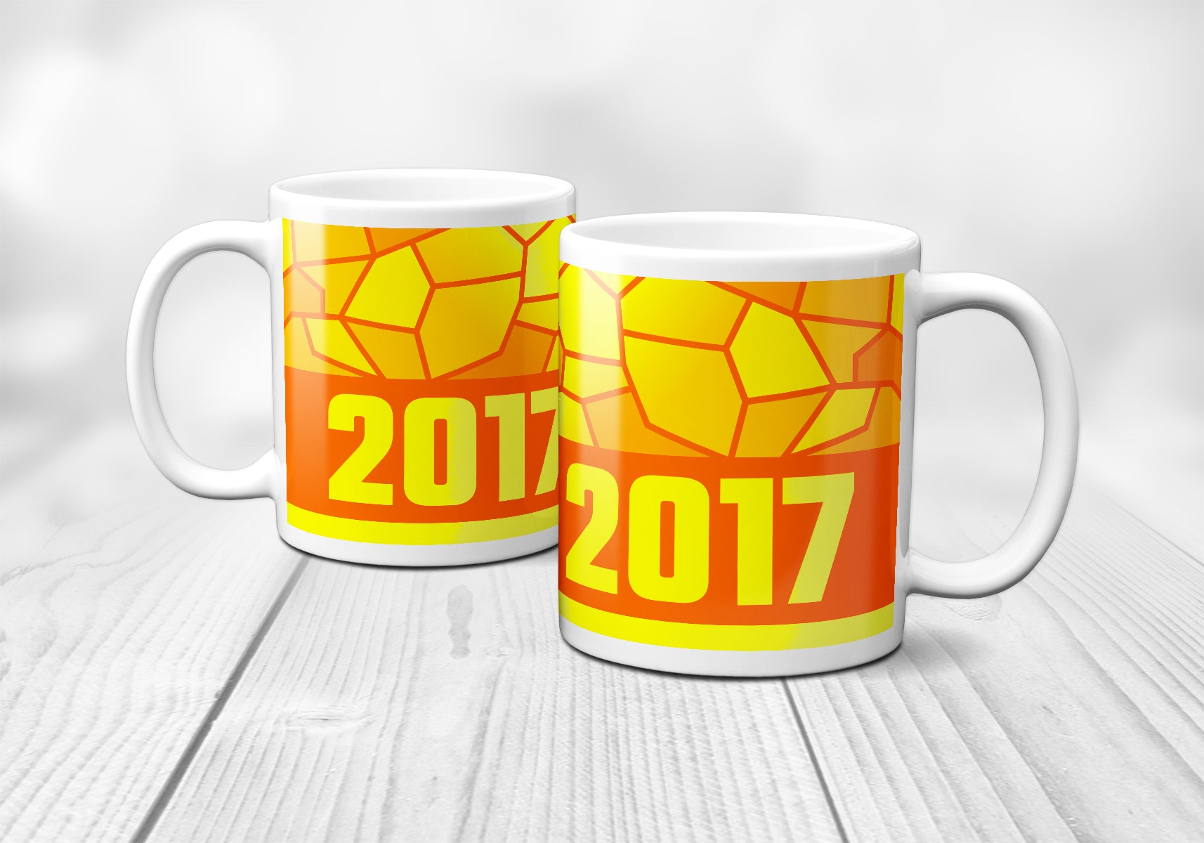 2017 Year Mug (11oz, Orange)