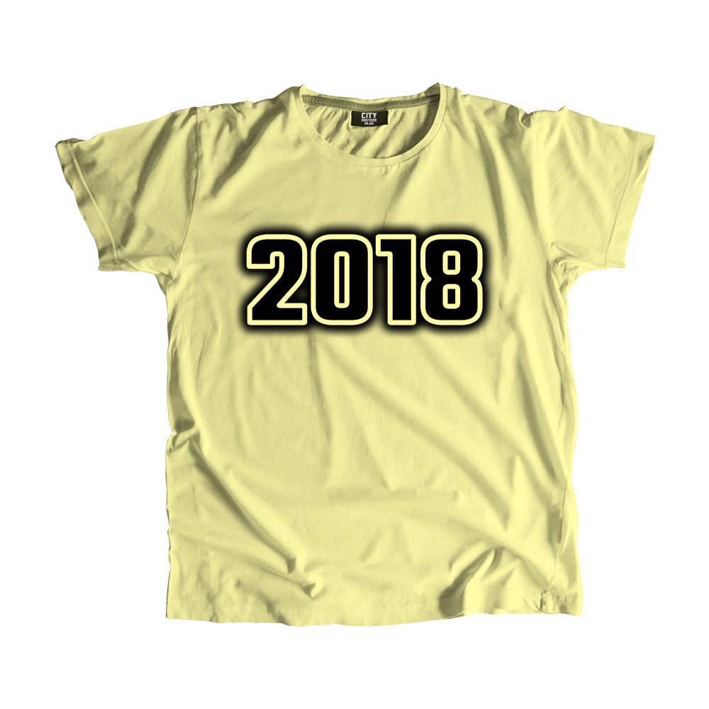 2018 Vintage Heritage Year Men Unisex T-Shirt (Butter Yellow)