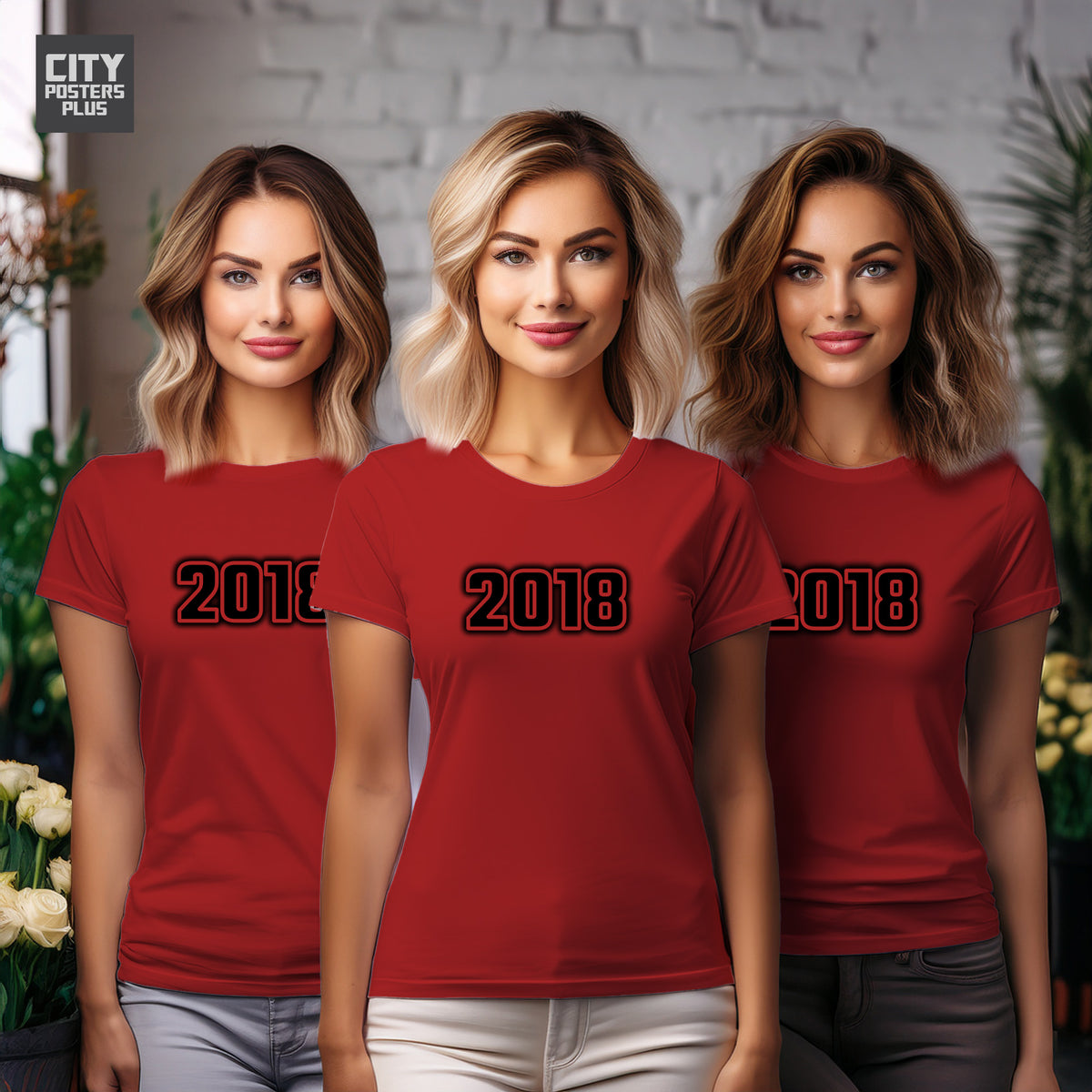 Year 2018 Vintage Birth Year Women T-Shirt