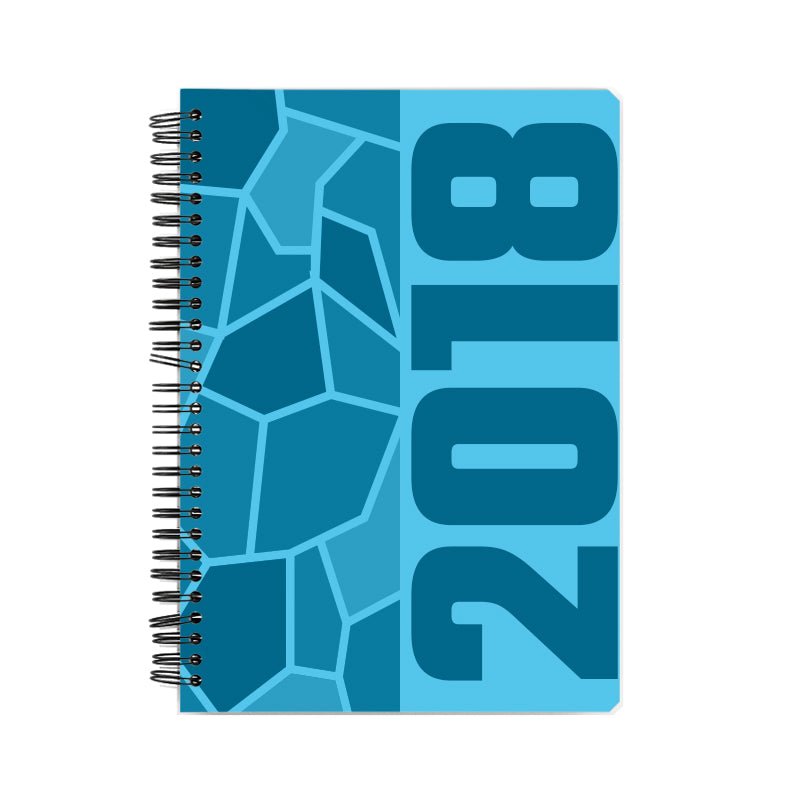 2018 Year Notebook (Sky Blue)