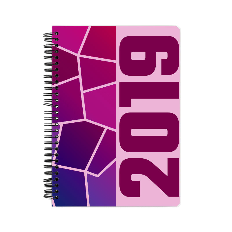 2019 Year Notebook (Light Pink)
