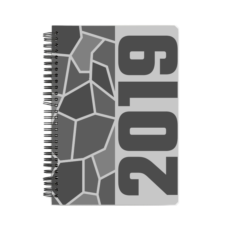 2019 Year Notebook (Melange Grey)