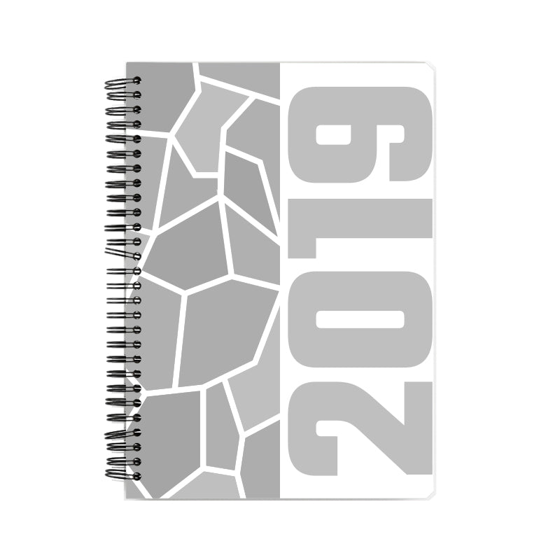 2019 Year Notebook (White)