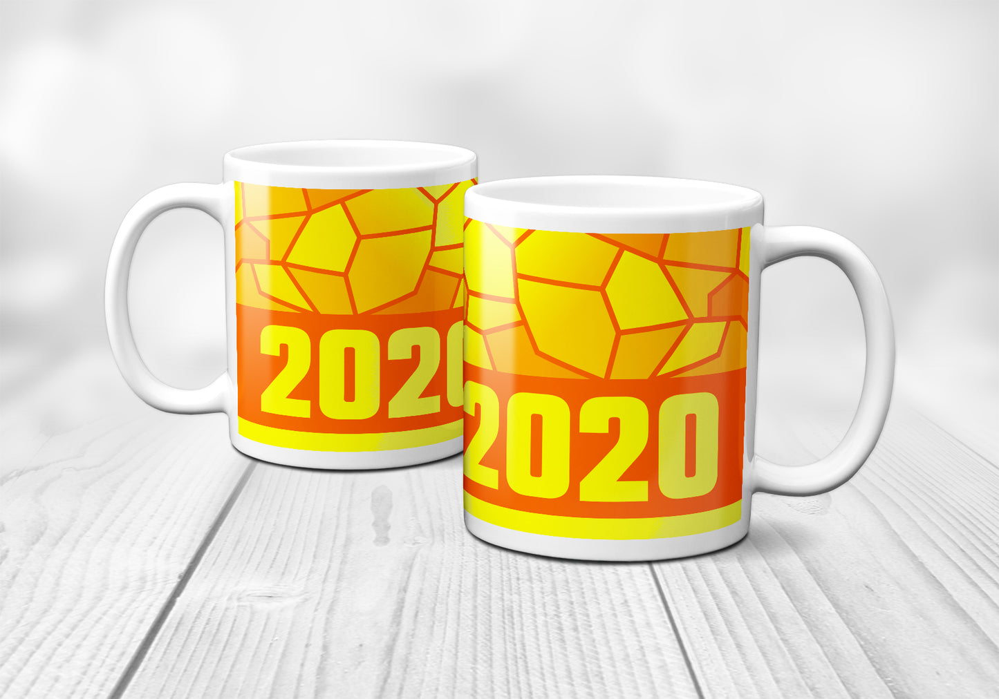 2020 Year Mug (11oz, Orange)