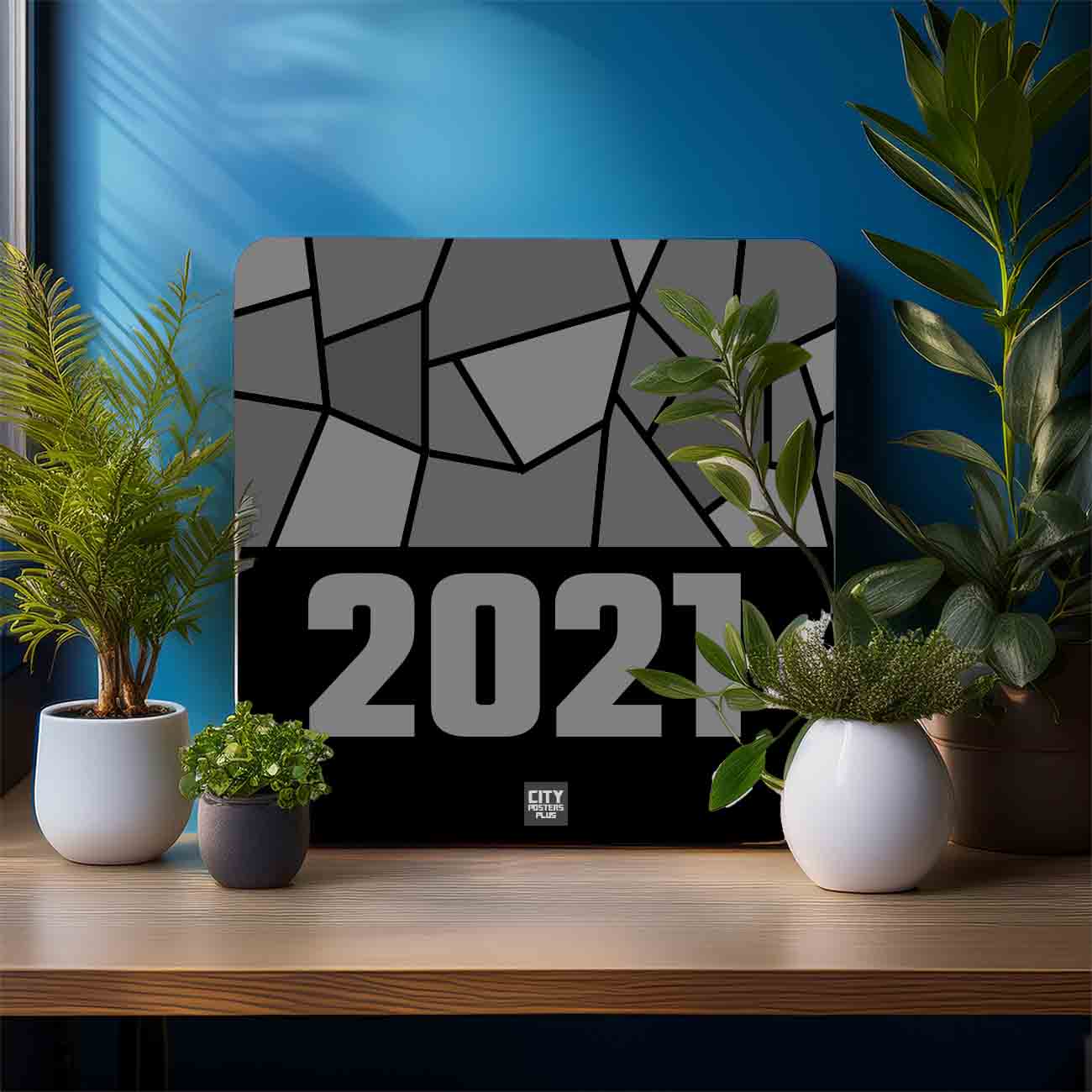 2021 Year Mousepad (Black)