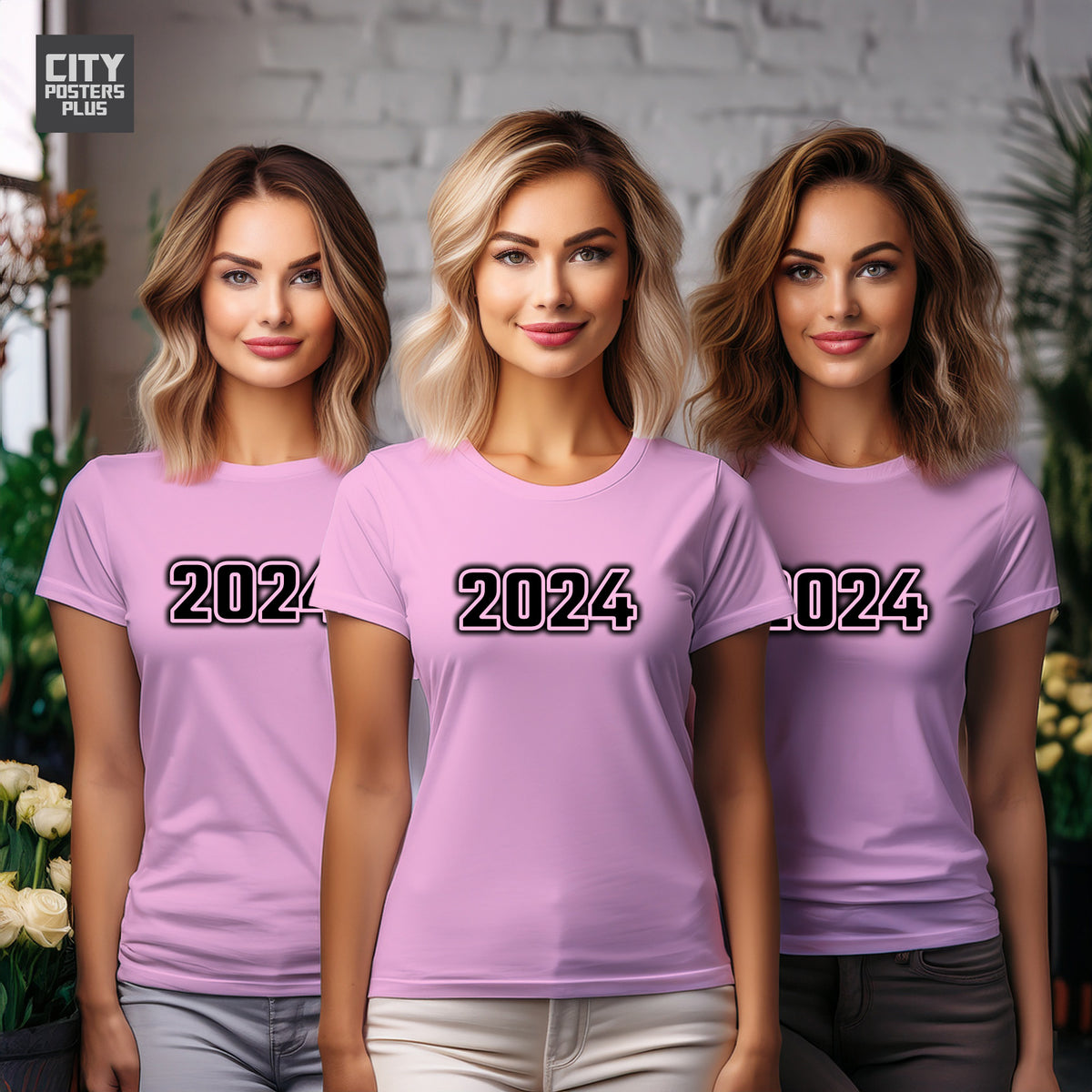 Year 2024 Vintage Birth Year Women T-Shirt