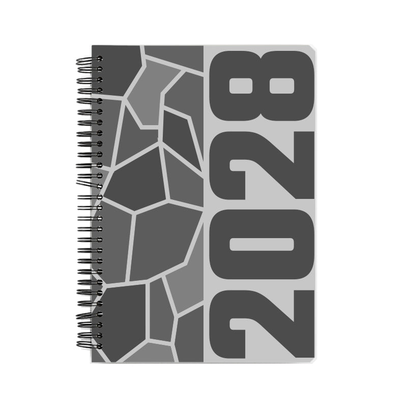 2028 Year Notebook (Melange Grey)