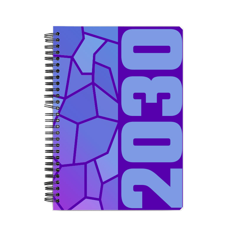 2030 Year Notebook (Purple)