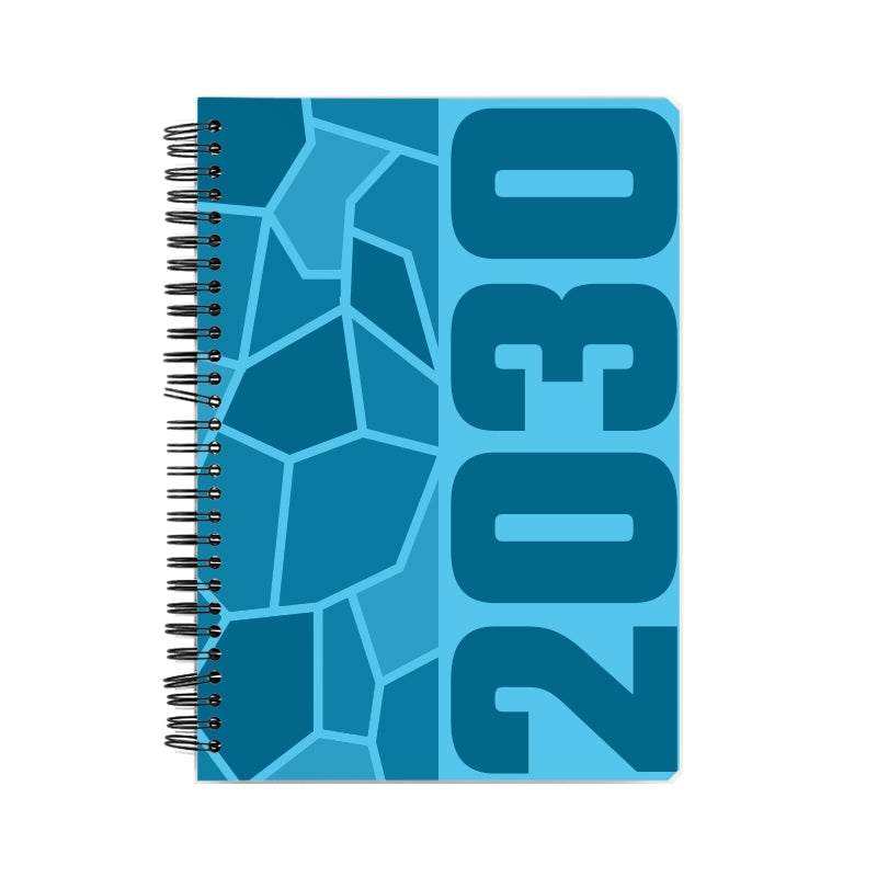 2030 Year Notebook (Sky Blue)