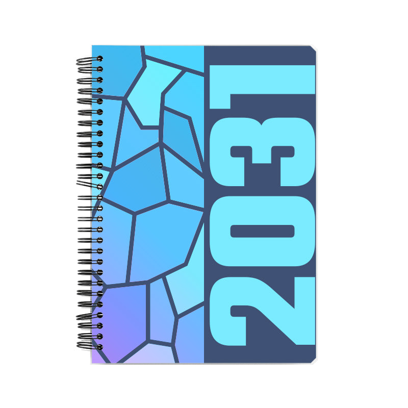 2031 Year Notebook (Navy Blue)