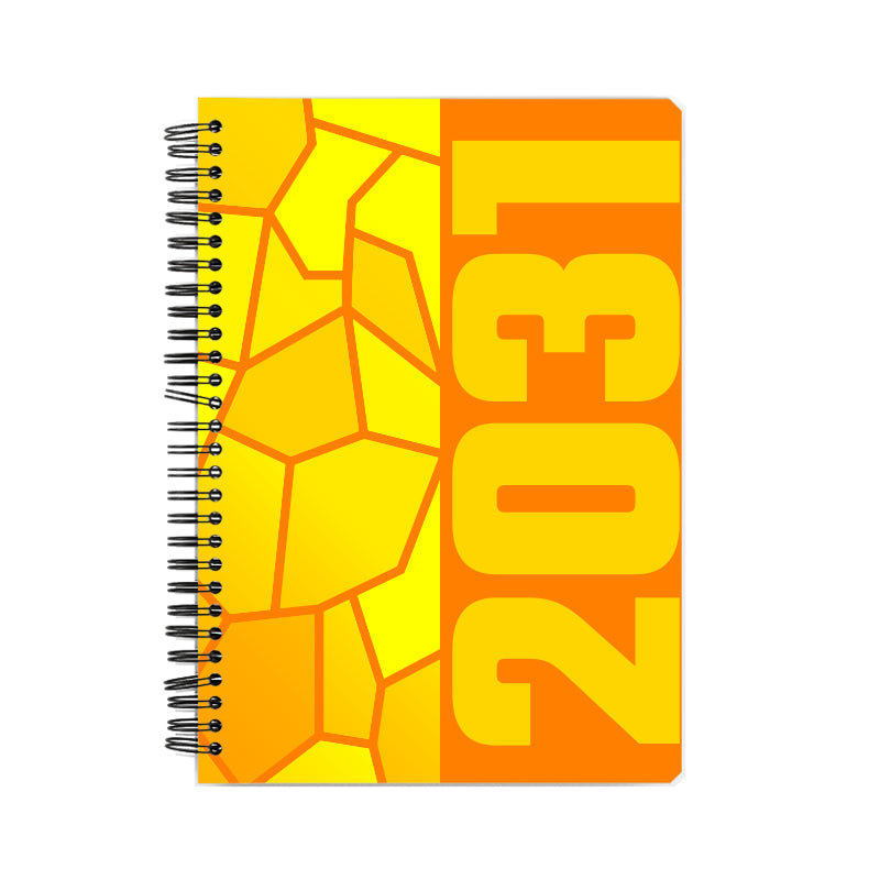 2031 Year Notebook (Orange)