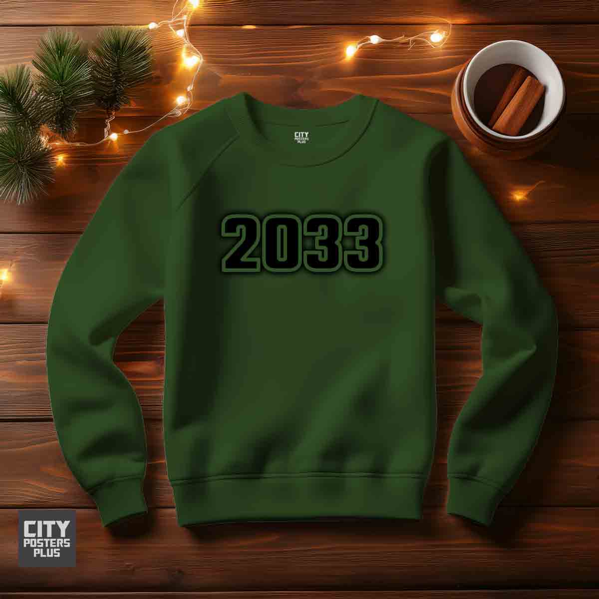 2033 Men Unisex Sweatshirt | Vintage Birth Year Gift Sweatshirt