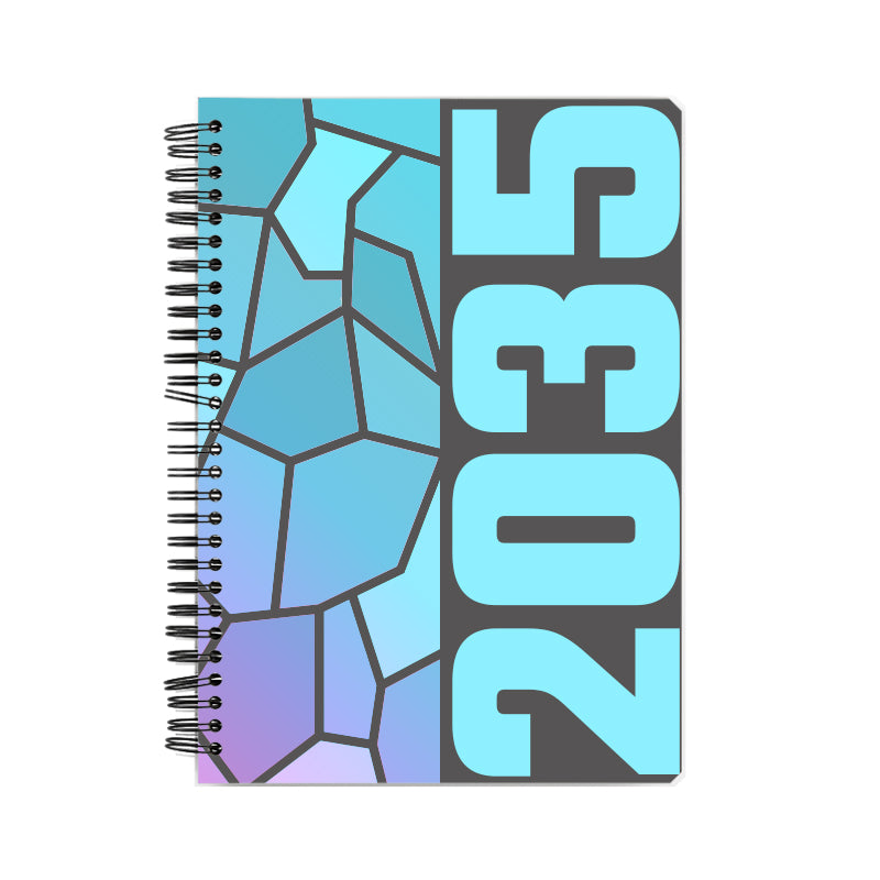2035 Year Notebook (Charcoal Grey)