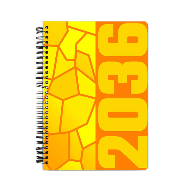2036 Year Notebook (Orange)