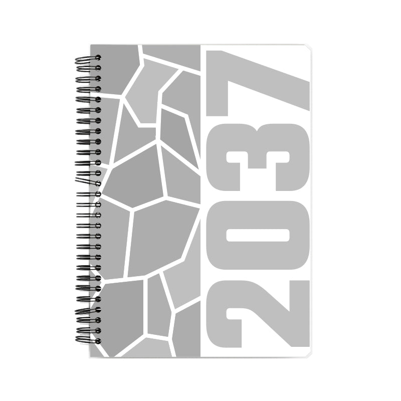 2037 Year Notebook (White)