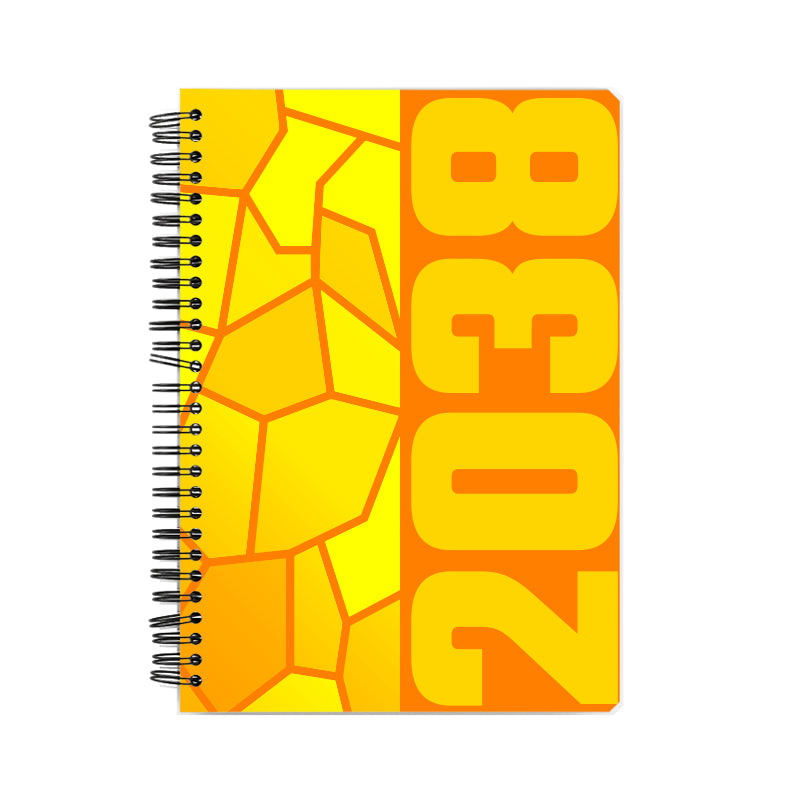 2038 Year Notebook (Orange)