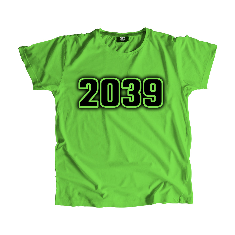 2039 Vintage Heritage Year Men Unisex T-Shirt (Liril Green)