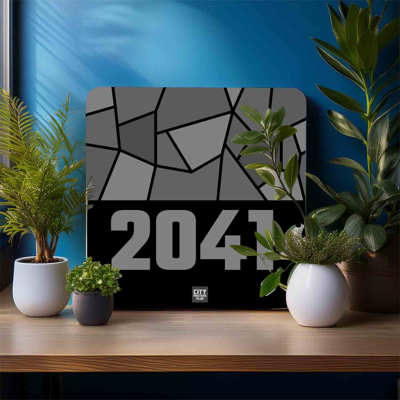2041 Year Mousepad (Black)
