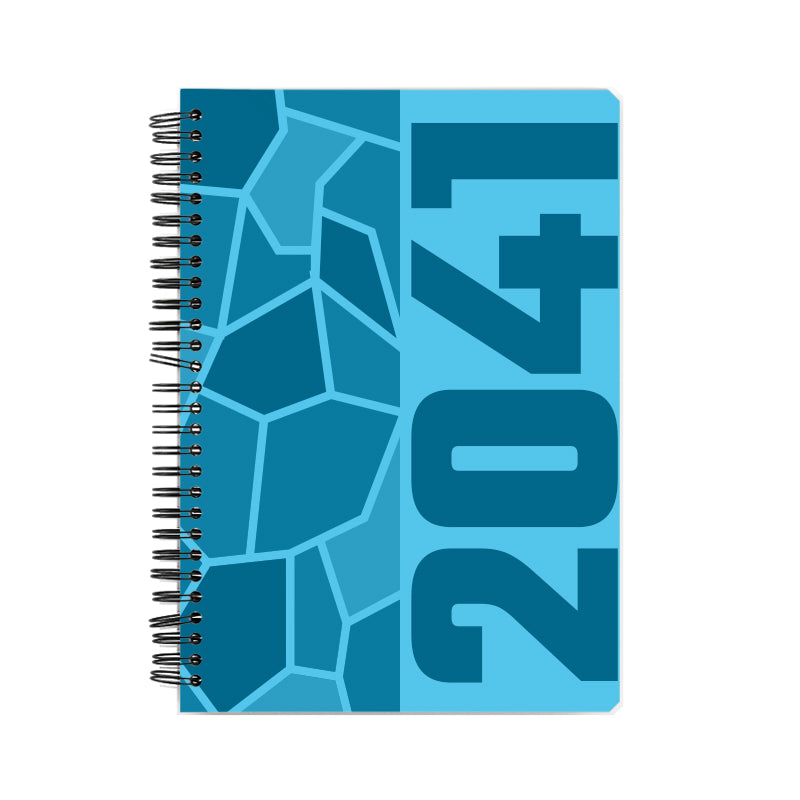 2041 Year Notebook (Sky Blue)