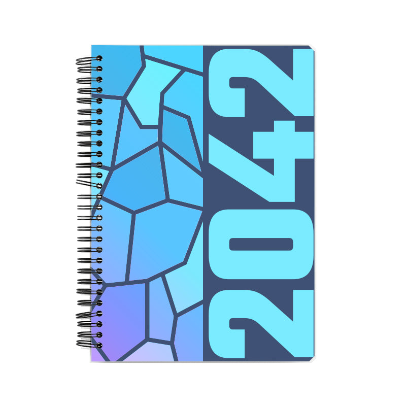 2042 Year Notebook (Navy Blue)