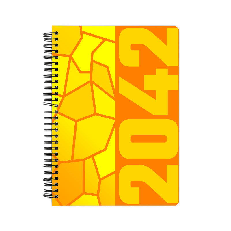 2042 Year Notebook (Orange)