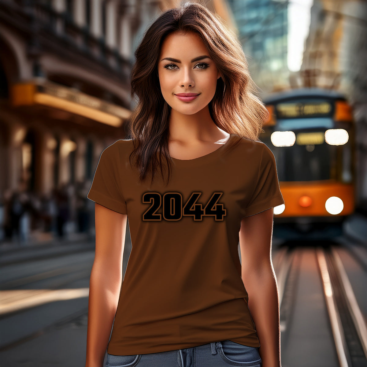 2044 Women T-Shirt | Vintage Birth Year Shirt | City Posters Plus