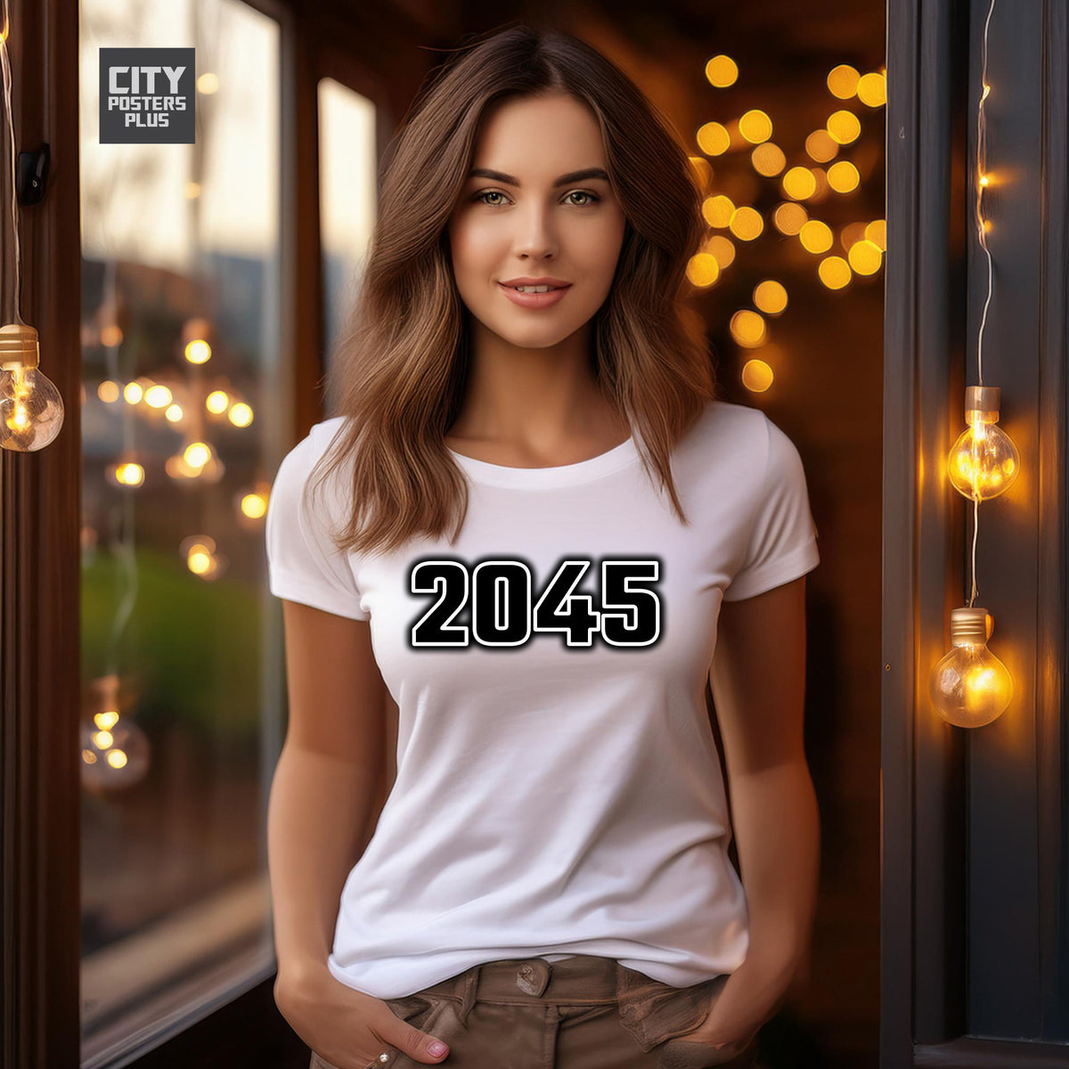 Year 2045 Vintage Birth Year Women T-Shirt