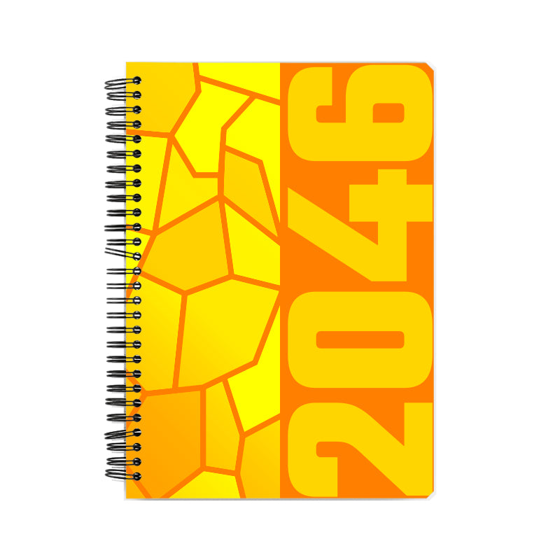 2046 Year Notebook (Orange)