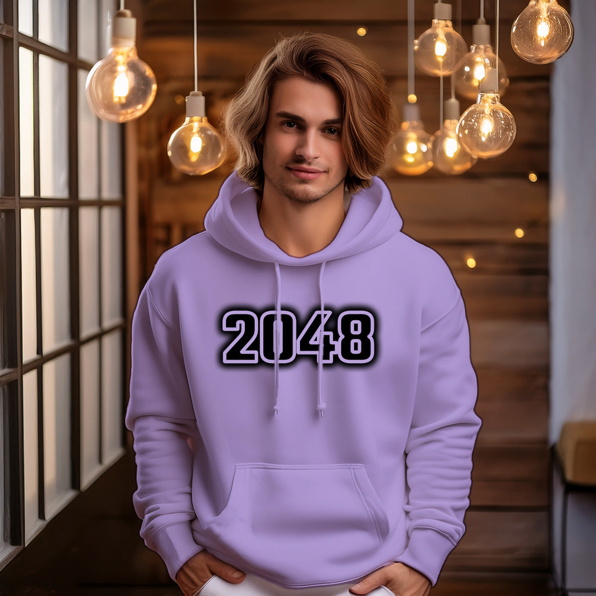 2048 Men Unisex Hoodie | Vintage Birth Year Hoodie Gift