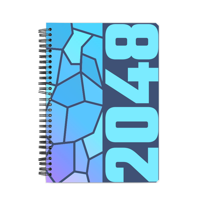 2048 Year Notebook (Navy Blue)