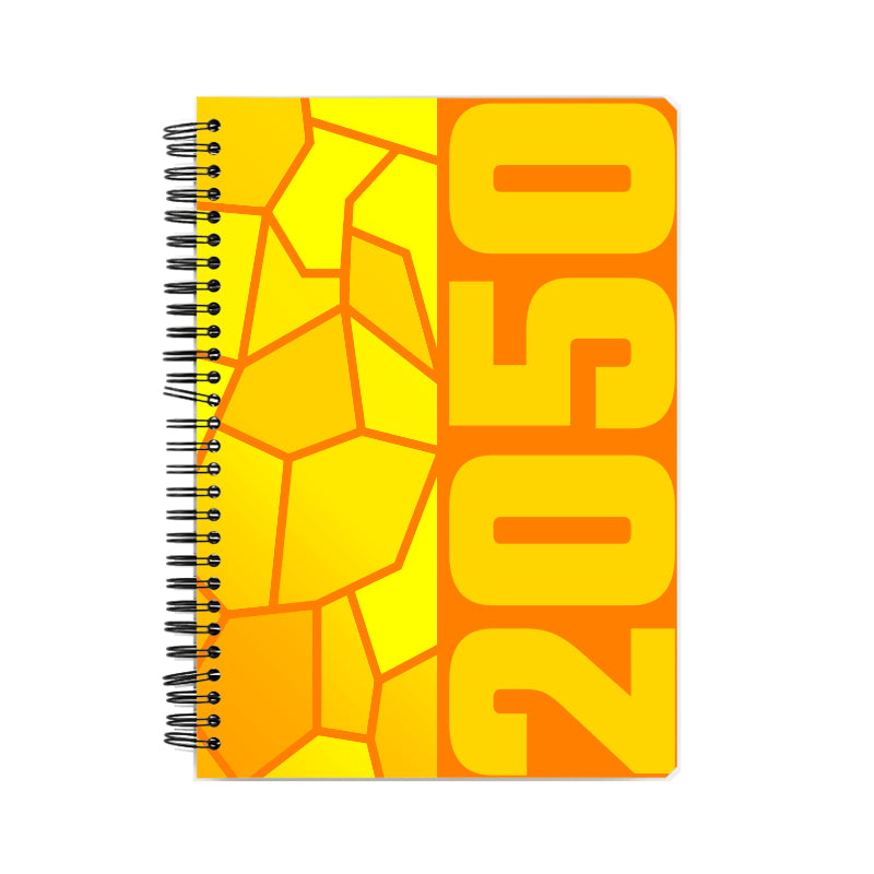 2050 Year Notebook (Orange)