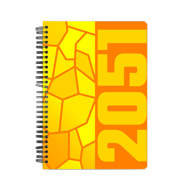 2051 Year Notebook (Orange)