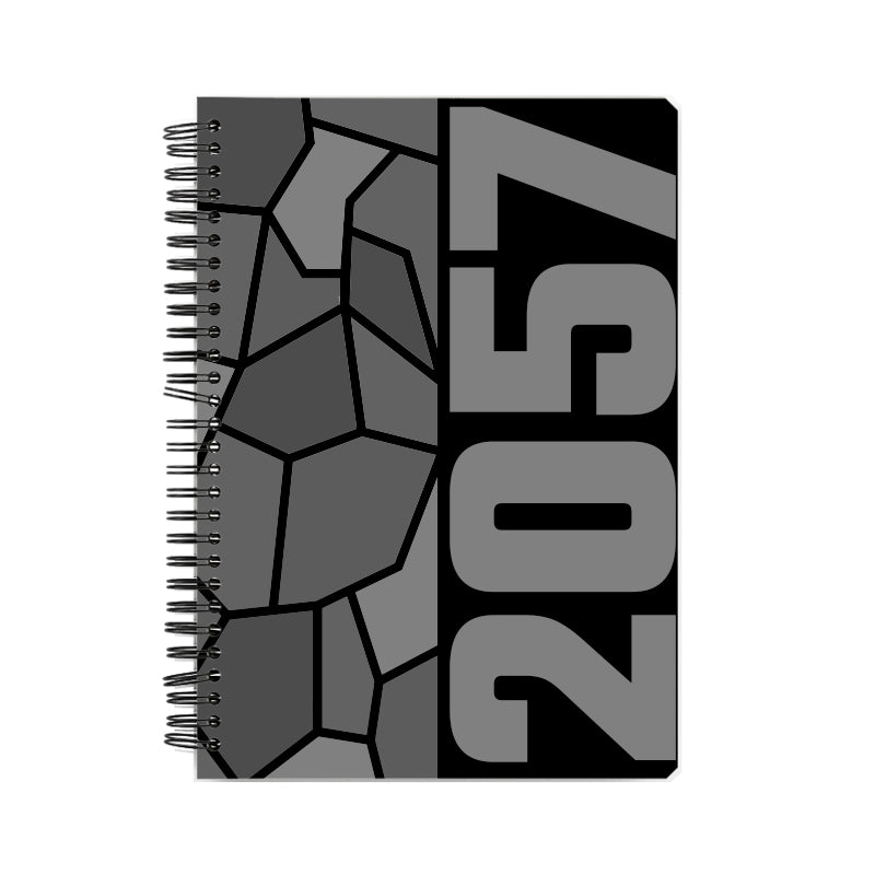 2057 Year Notebook (Black)