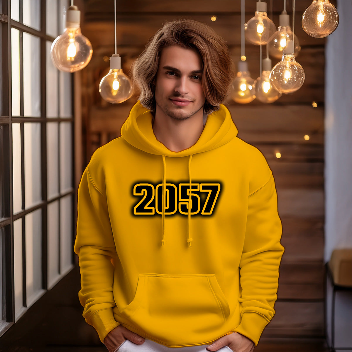 2057 Men Unisex Hoodie | Vintage Birth Year Hoodie Gift