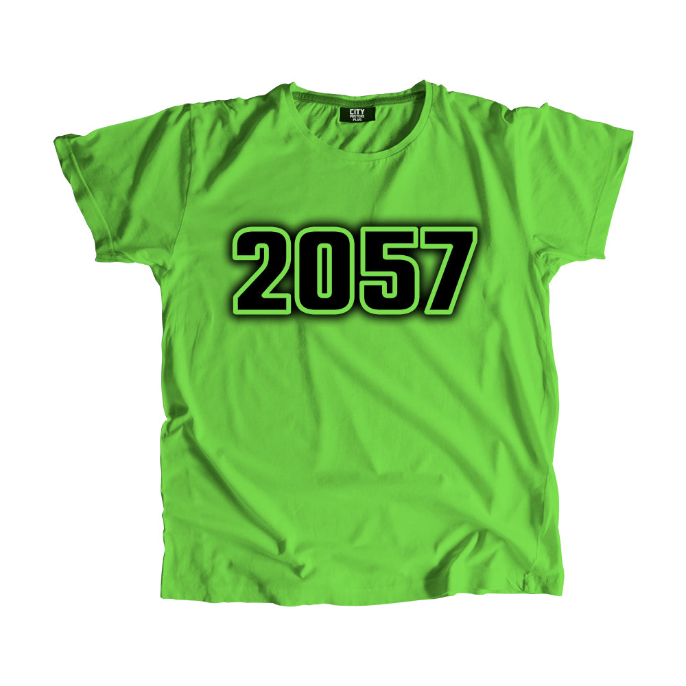 2057 Vintage Heritage Year Men Unisex T-Shirt (Liril Green)