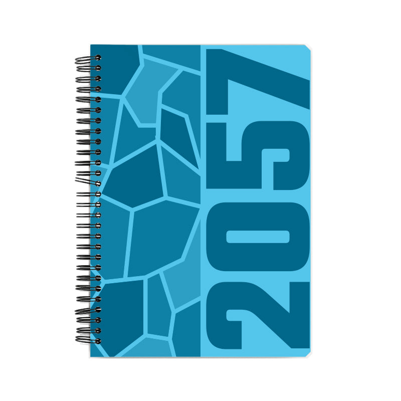 2057 Year Notebook (Sky Blue)