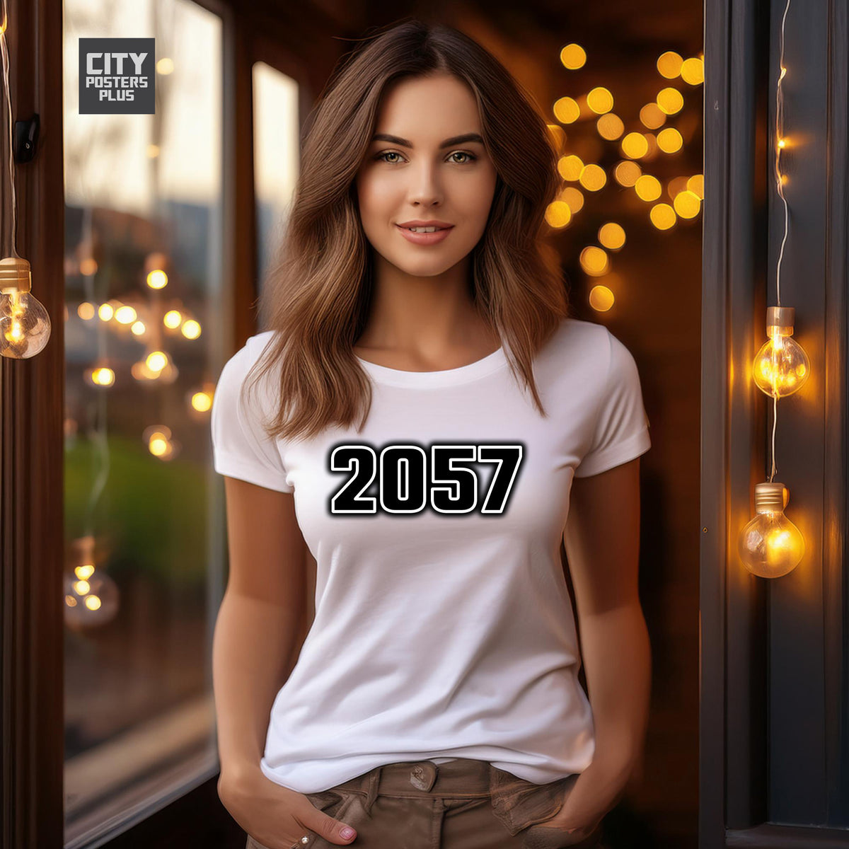 Year 2057 Vintage Birth Year Women T-Shirt