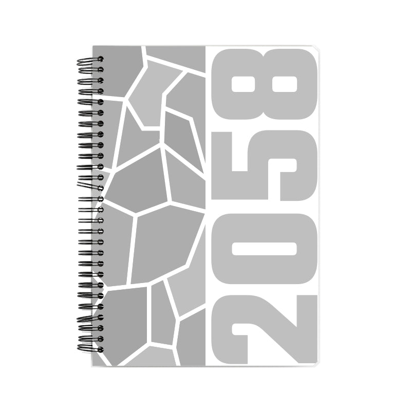 2058 Year Notebook (White)