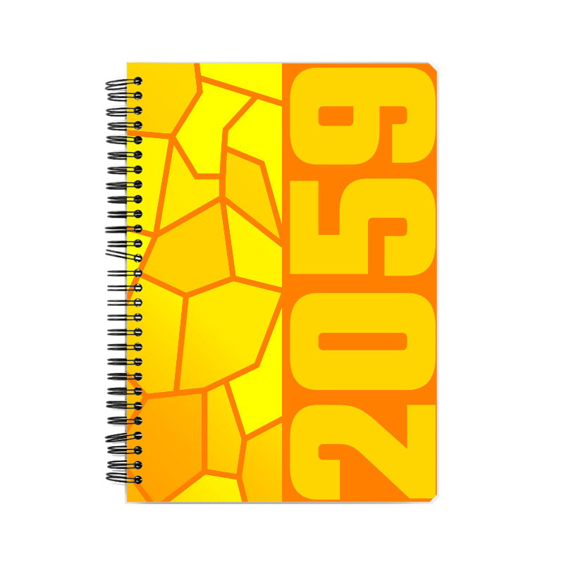 2059 Year Notebook (Orange)