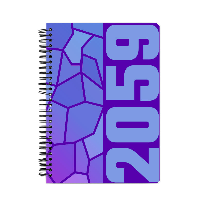 2059 Year Notebook (Purple)