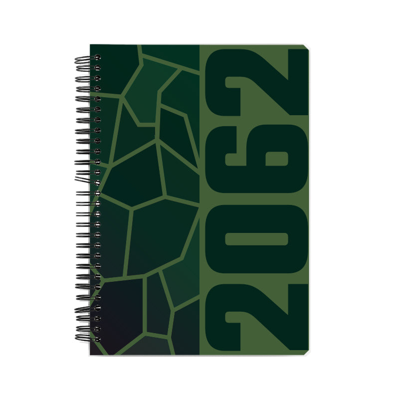 2062 Year Notebook (Olive Green)
