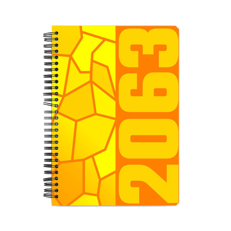 2063 Year Notebook (Orange)