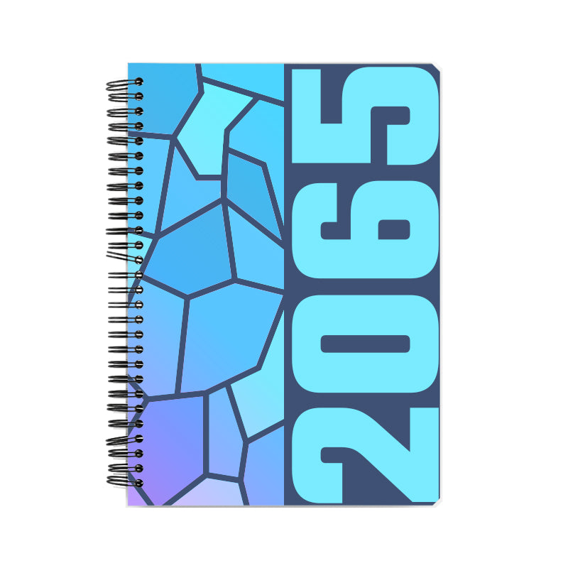 2065 Year Notebook (Navy Blue)