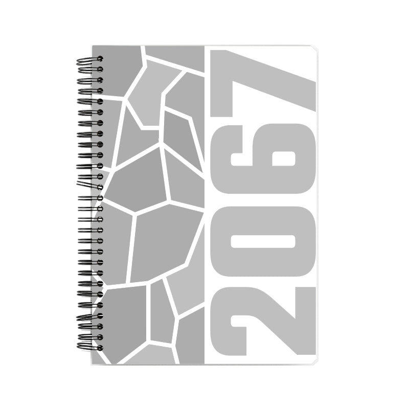 2067 Year Notebook (White)