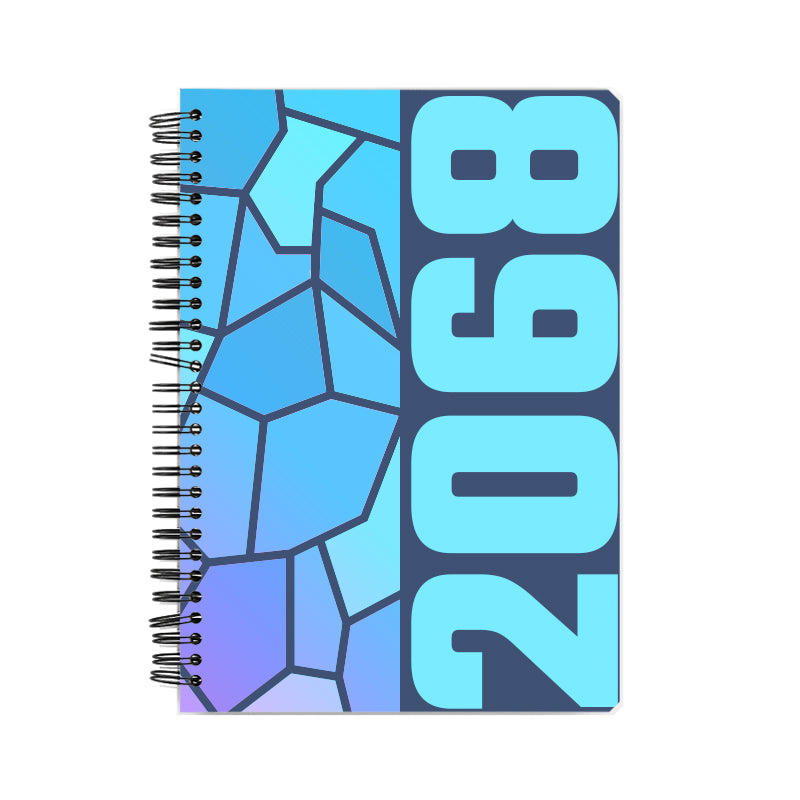 2068 Year Notebook (Navy Blue)